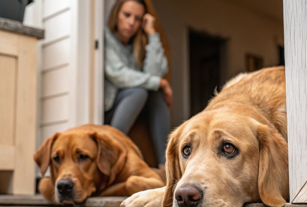 کنترل هیجان 2تا توله سگ موقع غذا دادن………..