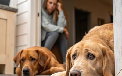 کنترل هیجان 2تا توله سگ موقع غذا دادن………..