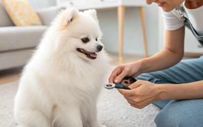 گرفتن ناخن سگ در خانه……