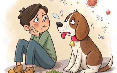 حساسیت سگ به خوردن مرغ….