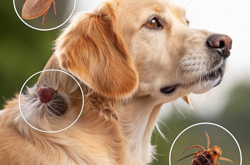 کک و کنه در سگ ها………