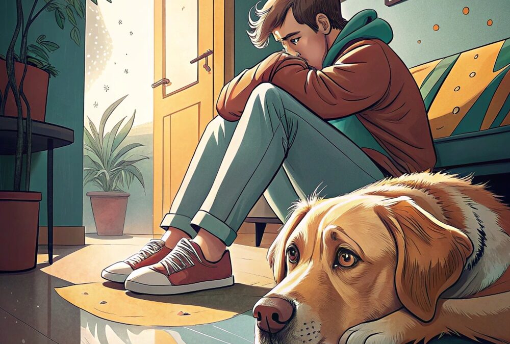 افسردگی در سگها