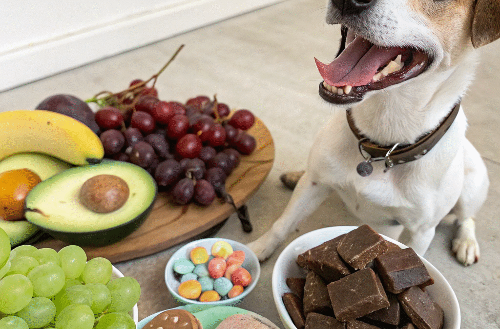 خوراکی های ممنوعه برای سگ ها